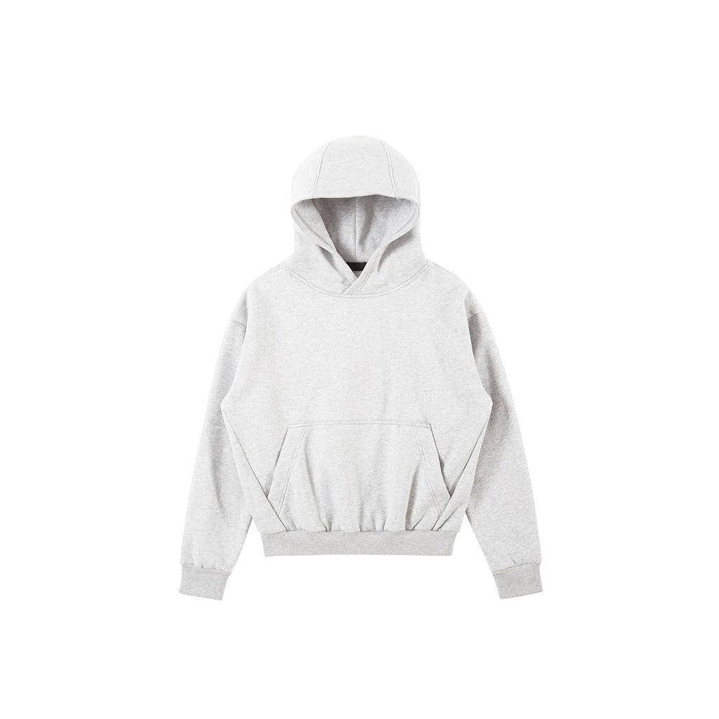 PLUS NO LOGO Self-Heating 440g Anti-Bacterial Cropped Hoodie