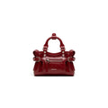 muva. Leather Zip-Top Mini Crossbody Bag