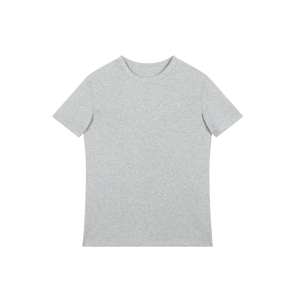 PLUS NO LOGO X OQ Power Burst Breathable Fitted Stretch Tee