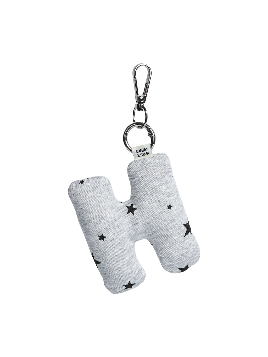 Unique blue Faux Leather Letter Pendant Backpack Charm