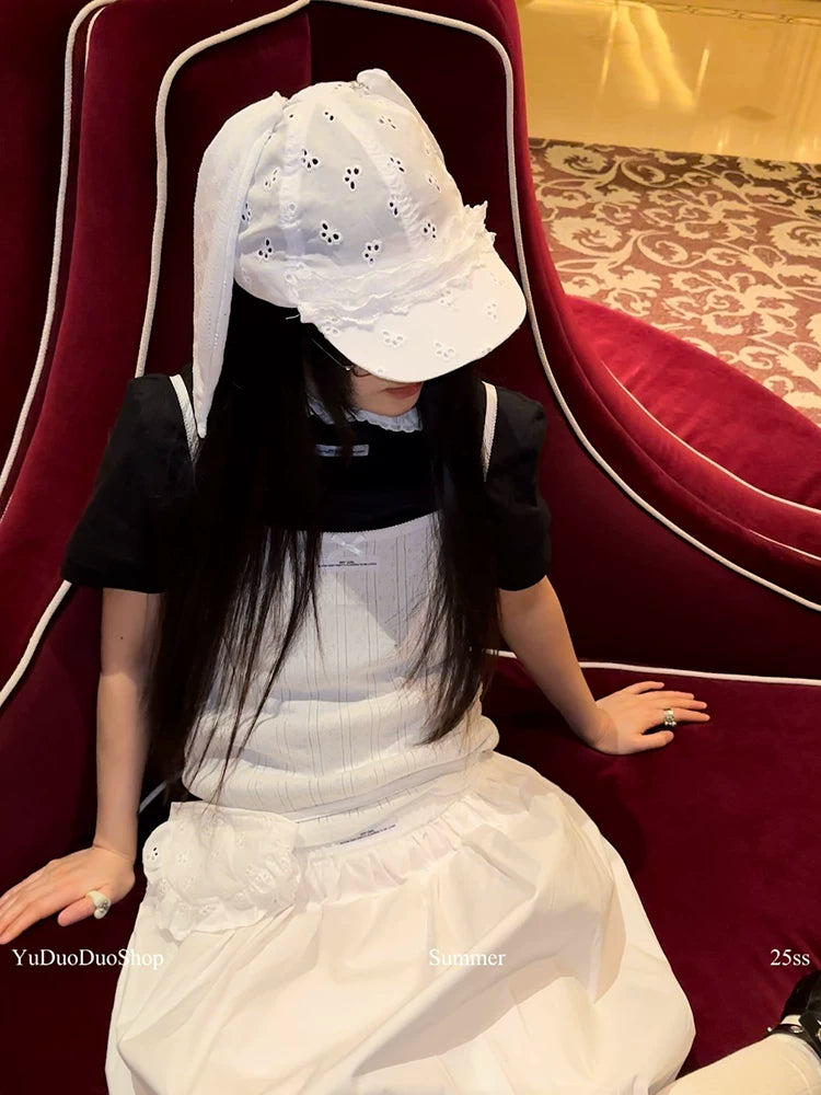 YuDuoDuo Rabbit Ear Baseball Cap