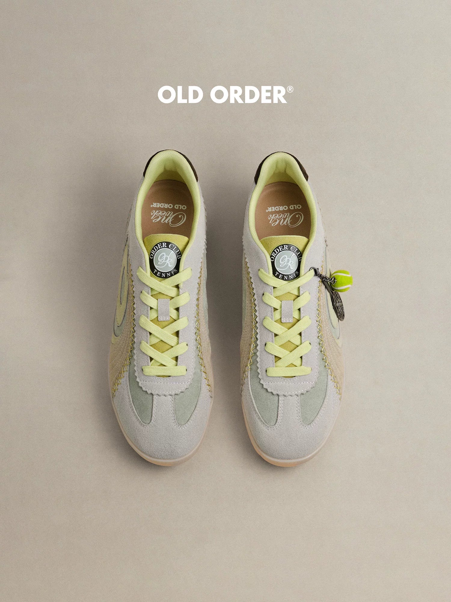 OLD ORDER Leather Retro Trainer