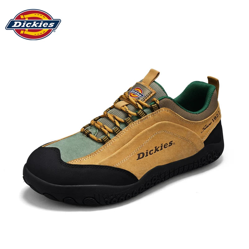Dickies Retro Color-Block Leather Low-Top Hiking Sneaker