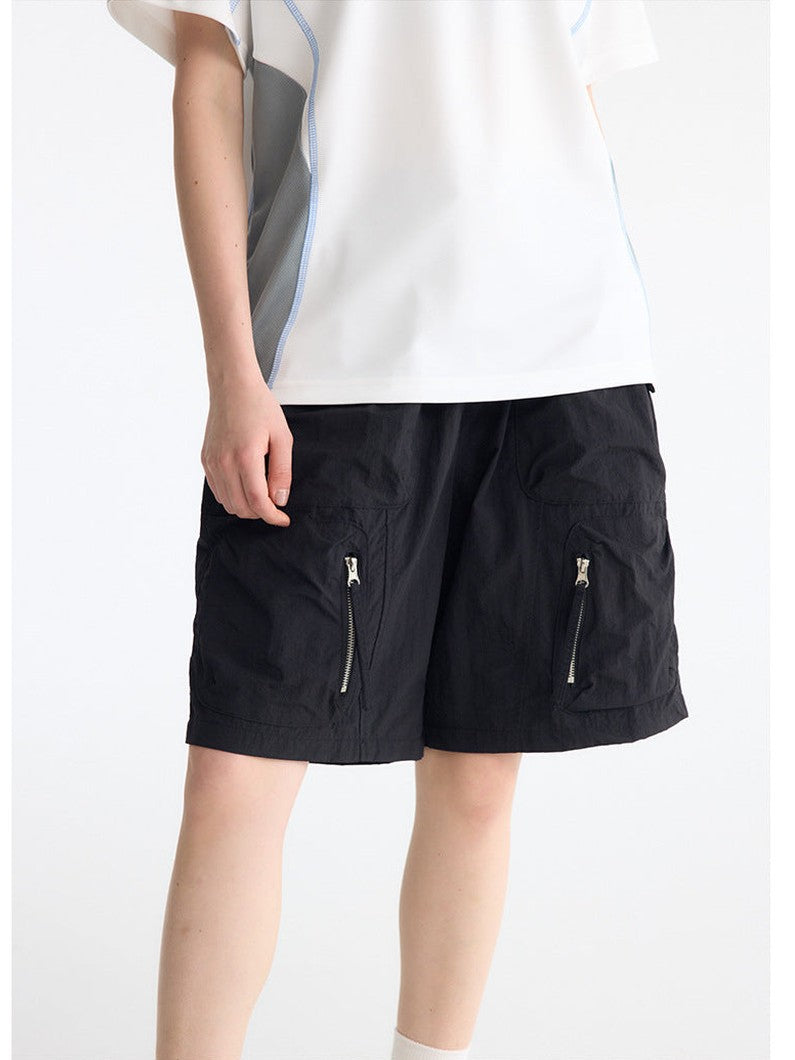 UNF 25SS tooling waterproof breathable quick-drying lace-up sports shorts