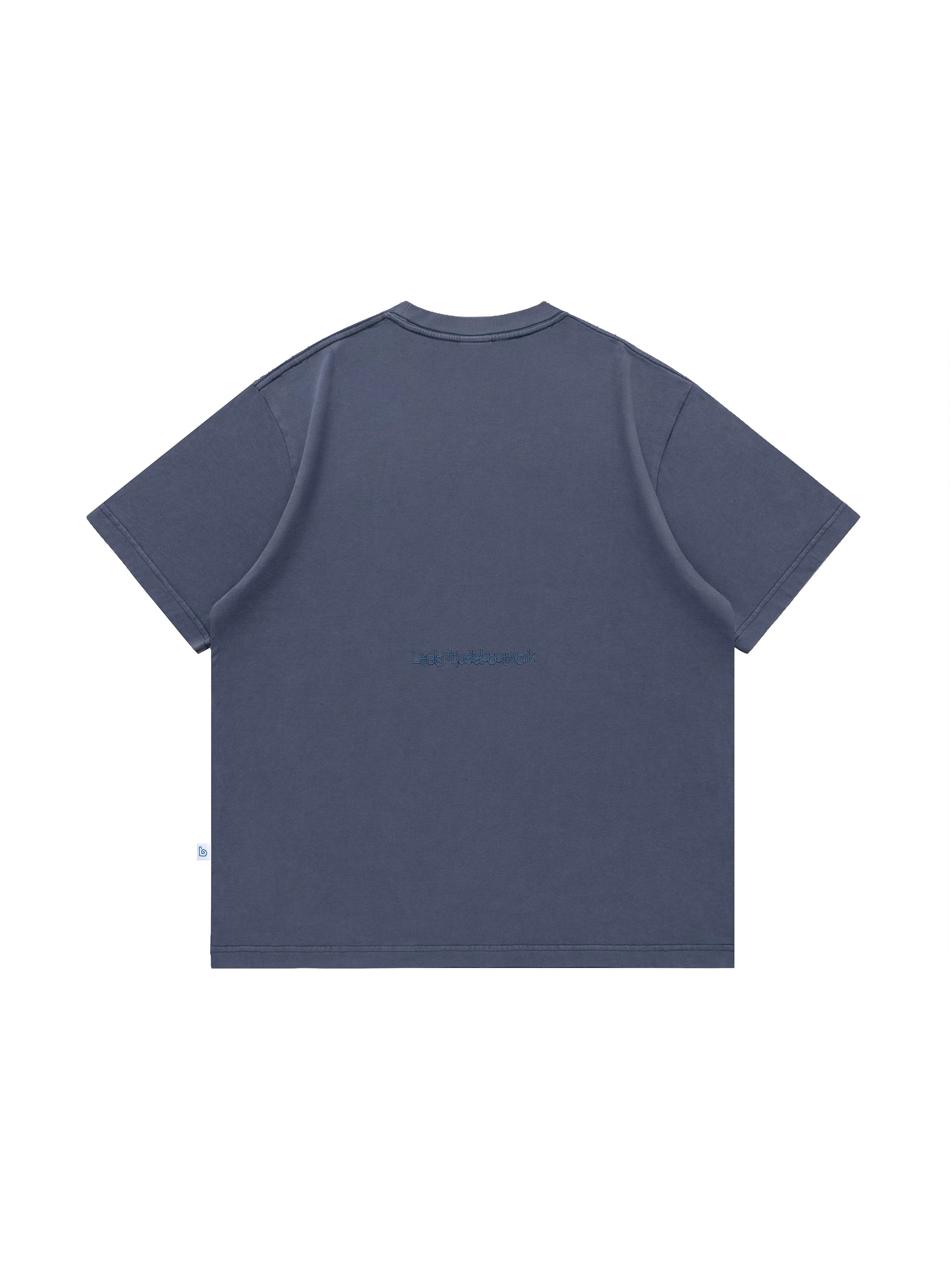 BENT IDEA Skip Work 260g Wrinkle-Resistant Tee