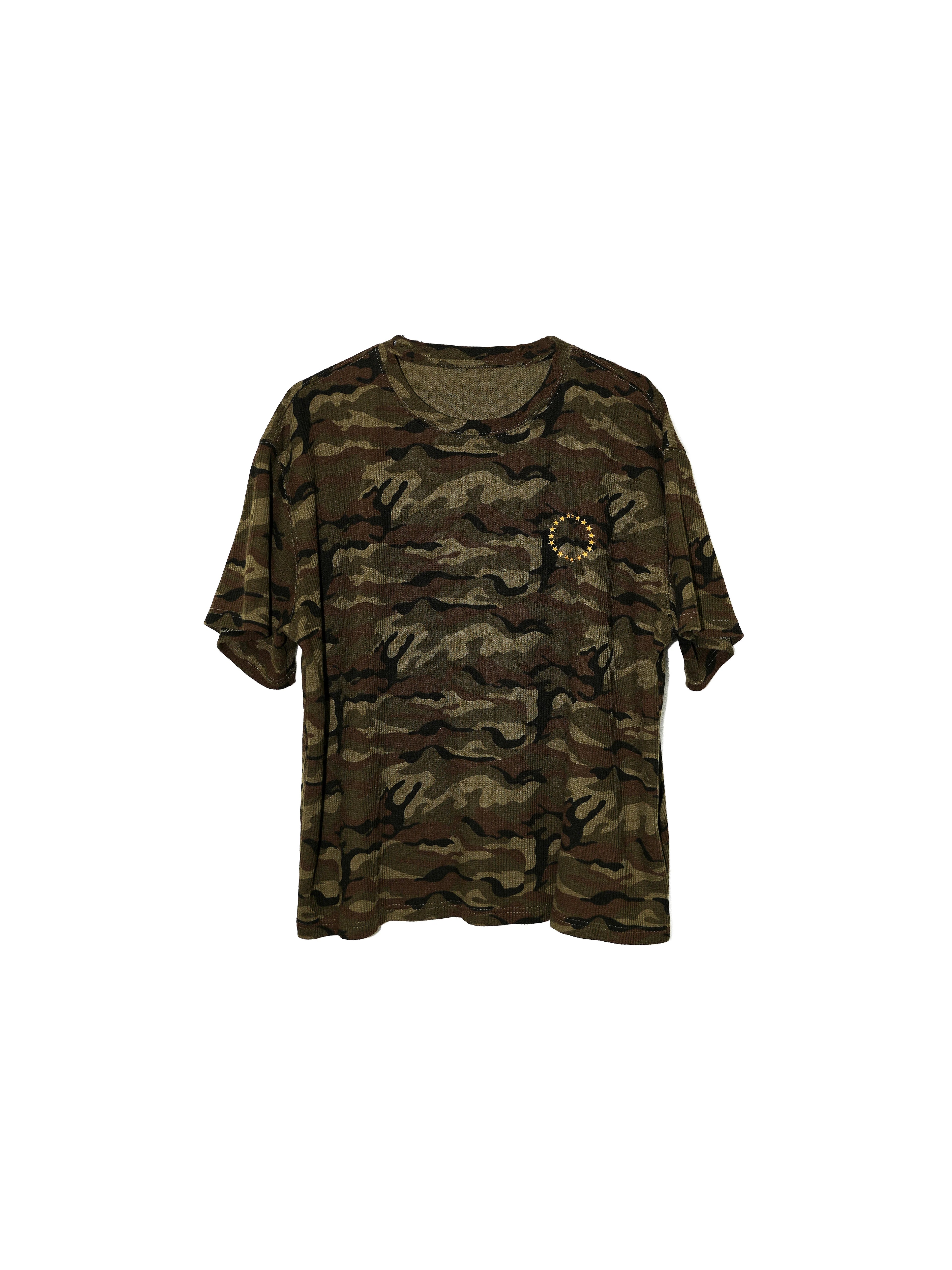 LIBERAFIT Camouflage Leopard Print Loose Tee