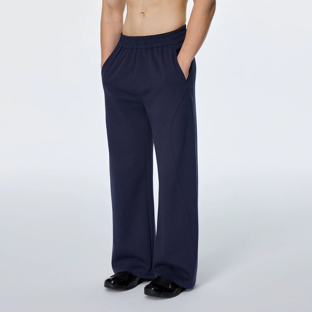 AFTERGLOW 3D Paneled Relaxed Sweatpants