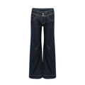 Wildberry High-Waisted Flared Straight-Leg Jeans