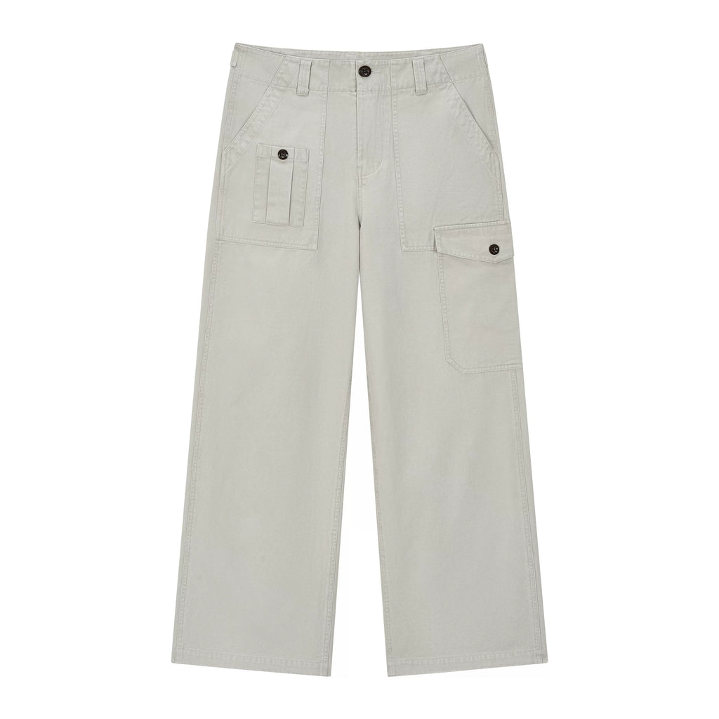 VLABMADE Faded P37 Cargo Pants Mid-Rise Straight-Leg Trousers