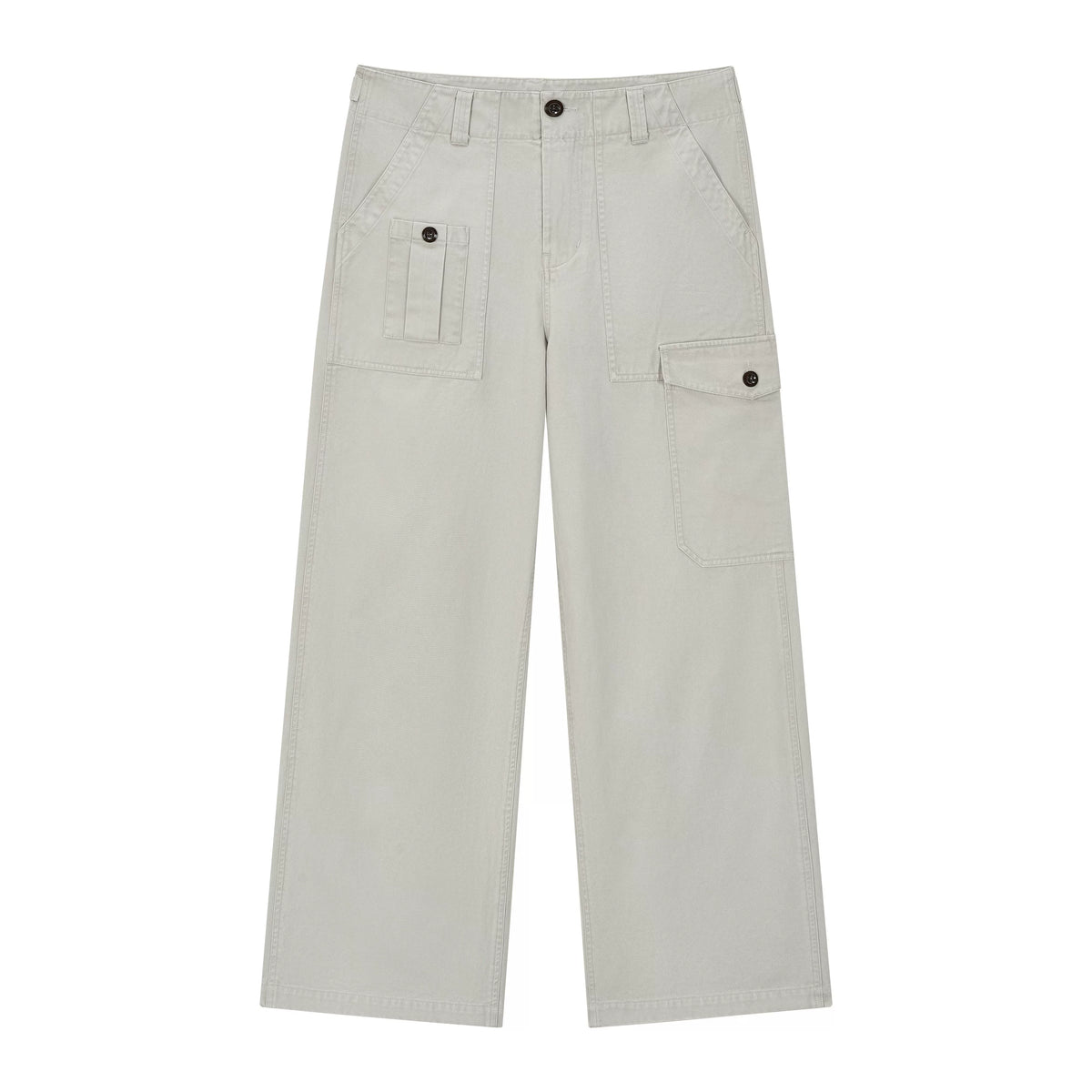 VLABMADE Faded P37 Cargo Pants Mid-Rise Straight-Leg Trousers