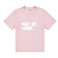 Crying Center Y2K Pink Cropped Fitted Tee