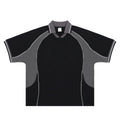 FORGIVNESS Lapel Contrasting Color Splicing Polo Shirt