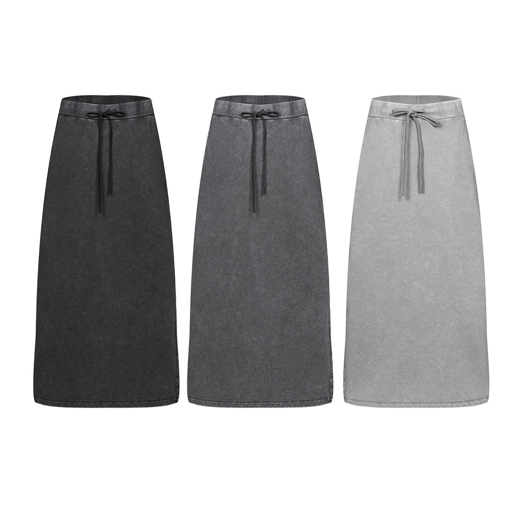 BE Women's High Waist Straight Slim Skirt