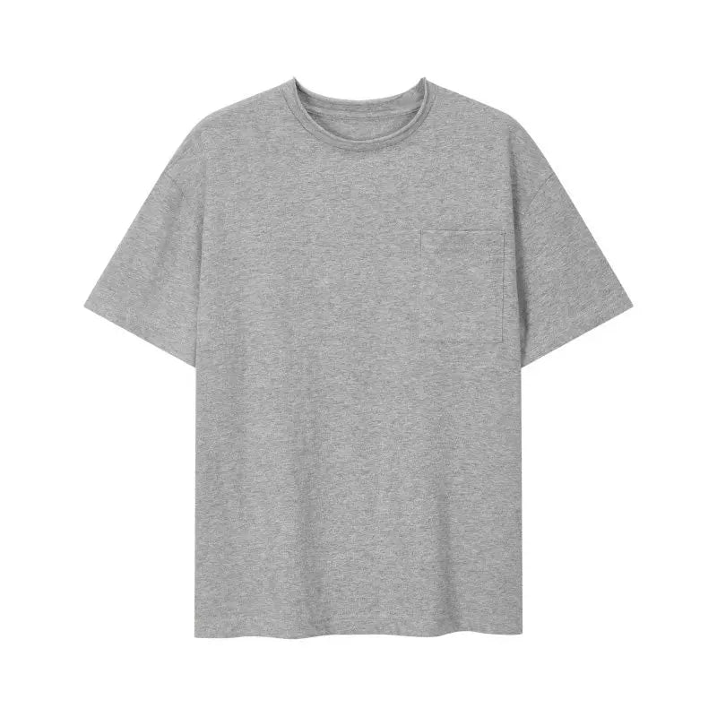 VLABMADE 170g Breathable Relaxed Raw-Edge Pocket Tee