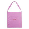 DirtySix "rahrah!" contrasting embroidery thread leather tote bag