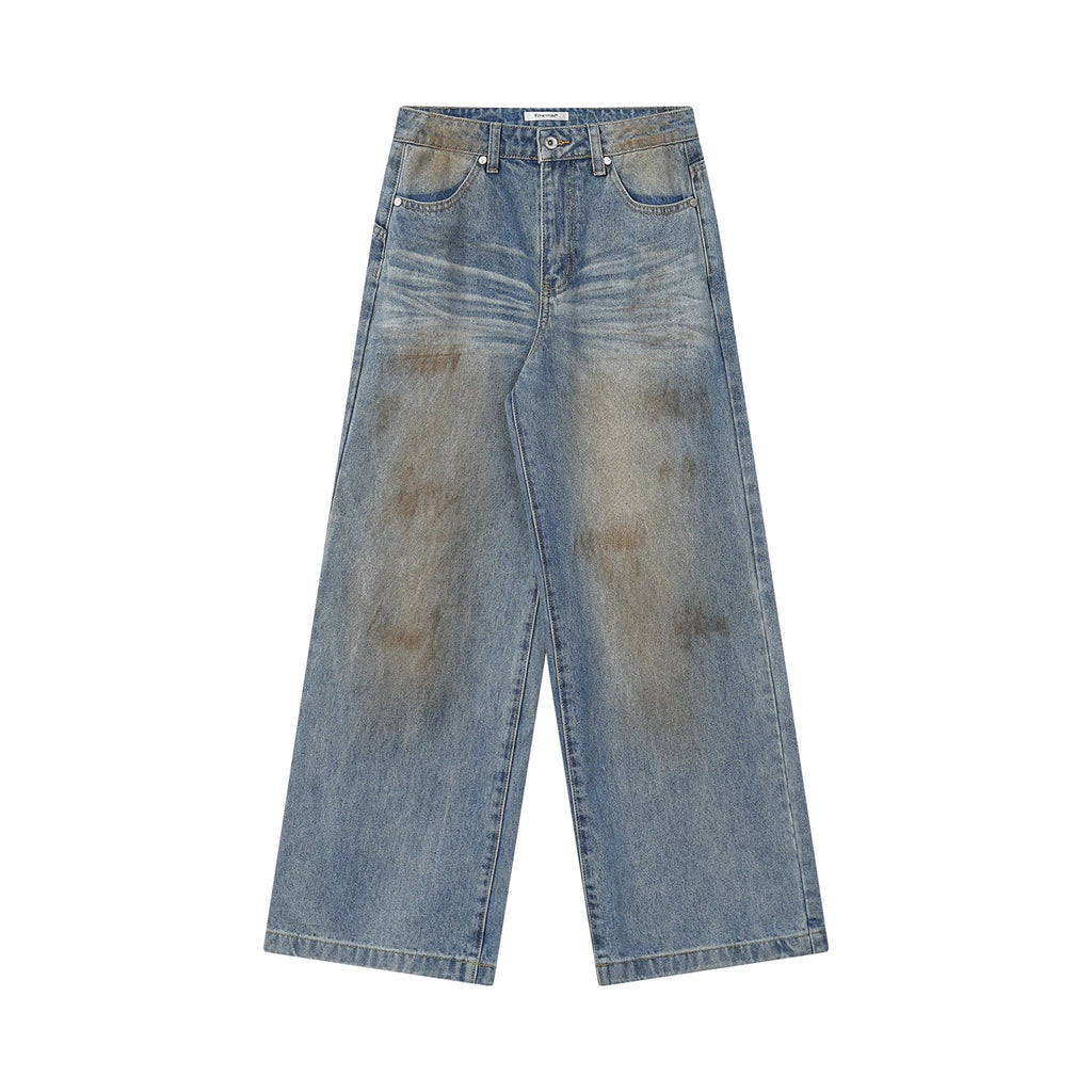 FUNKYFUN Hand-dyed Old Jeans