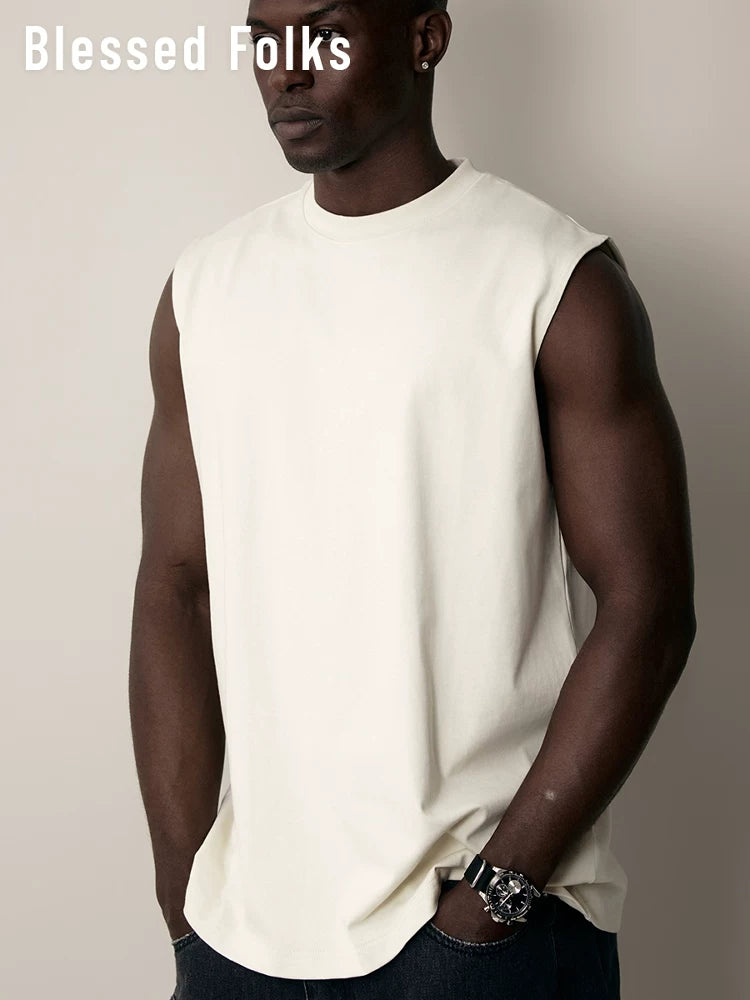 Blessed Folks 260g Moisture-Wicking Loose Tank Top