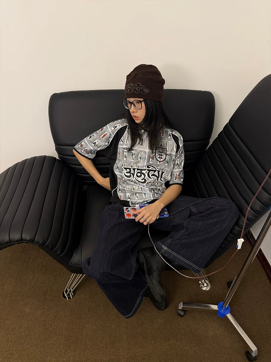 RAINMAKE CREW Sound Medicine 400g Oversized Tee