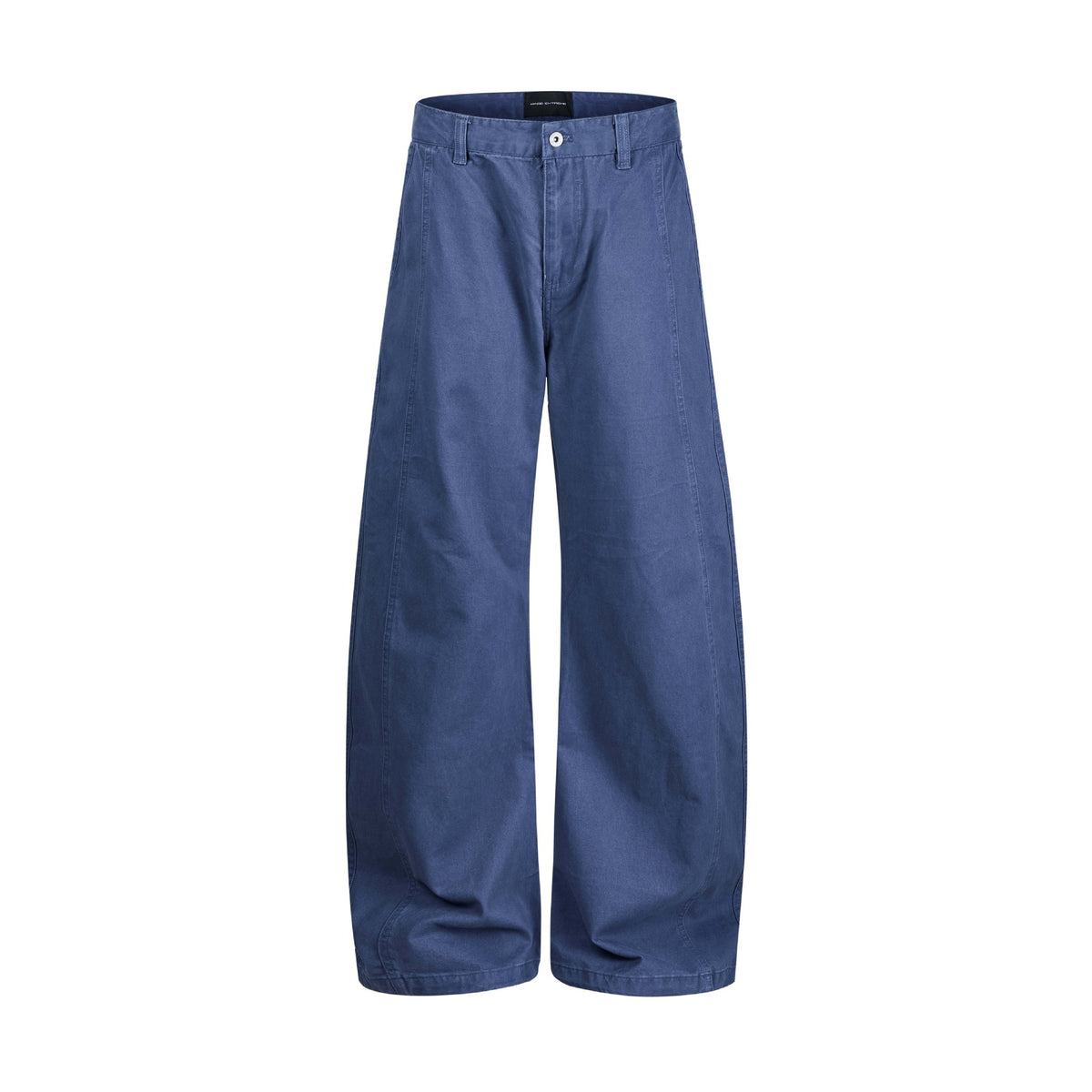MADEEXTREME American Muscle Washed Patchwork Wide-Leg Pants