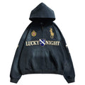Remedy Vintage Embroidered Washed Hooded Sweater