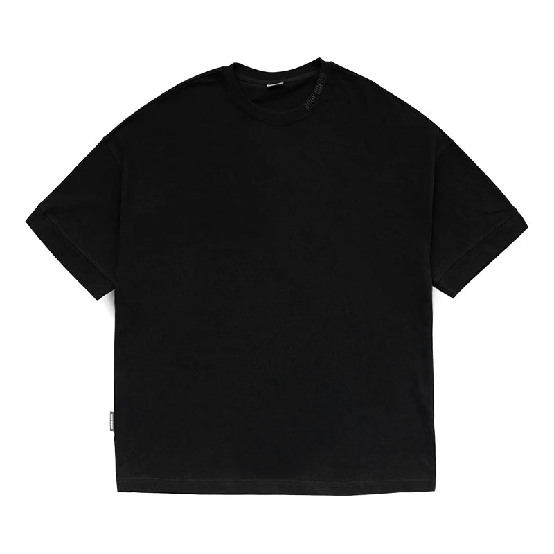BODYDREAM Heavyweight Pure Cotton Embroidered Loose Tee