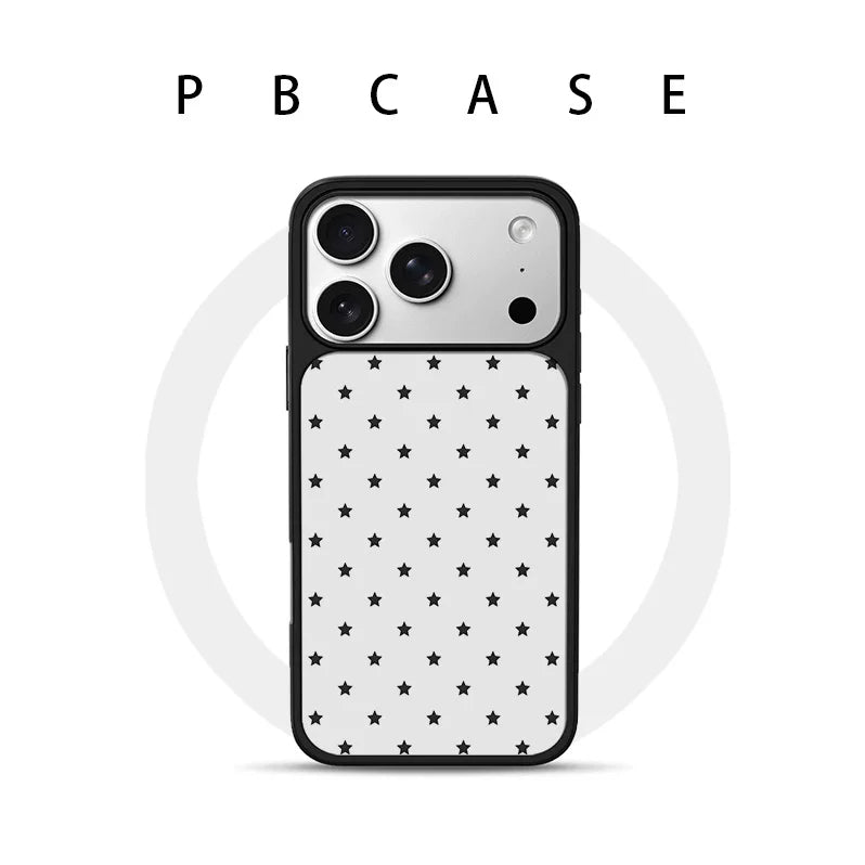 PBCASE Magnetic Frosted Glass Phone Case