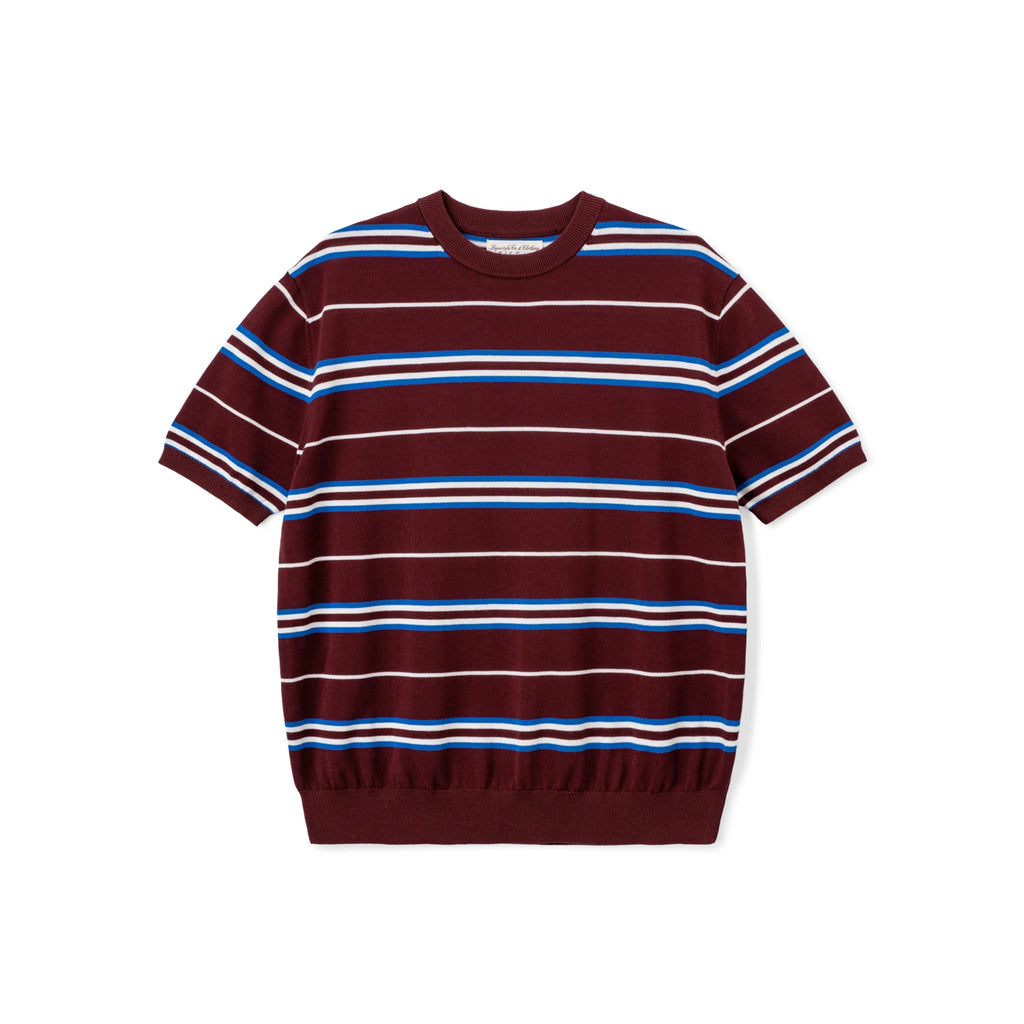 SUPERTOFU Colorblock Striped Moisture-Wicking Tee