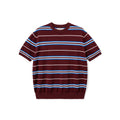 SUPERTOFU Colorblock Striped Moisture-Wicking Tee