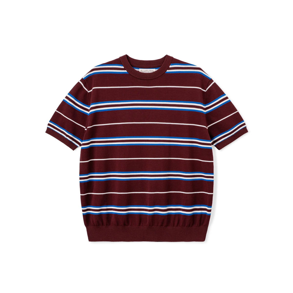 SUPERTOFU Colorblock Striped Moisture-Wicking Tee