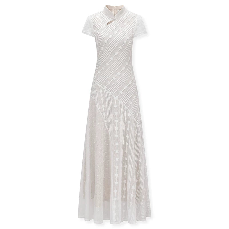 ZIHE Lace Tulle Dress