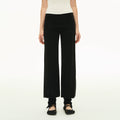 ARISEISM American Retro Two-Tone Cuffed Wide-Leg Pants