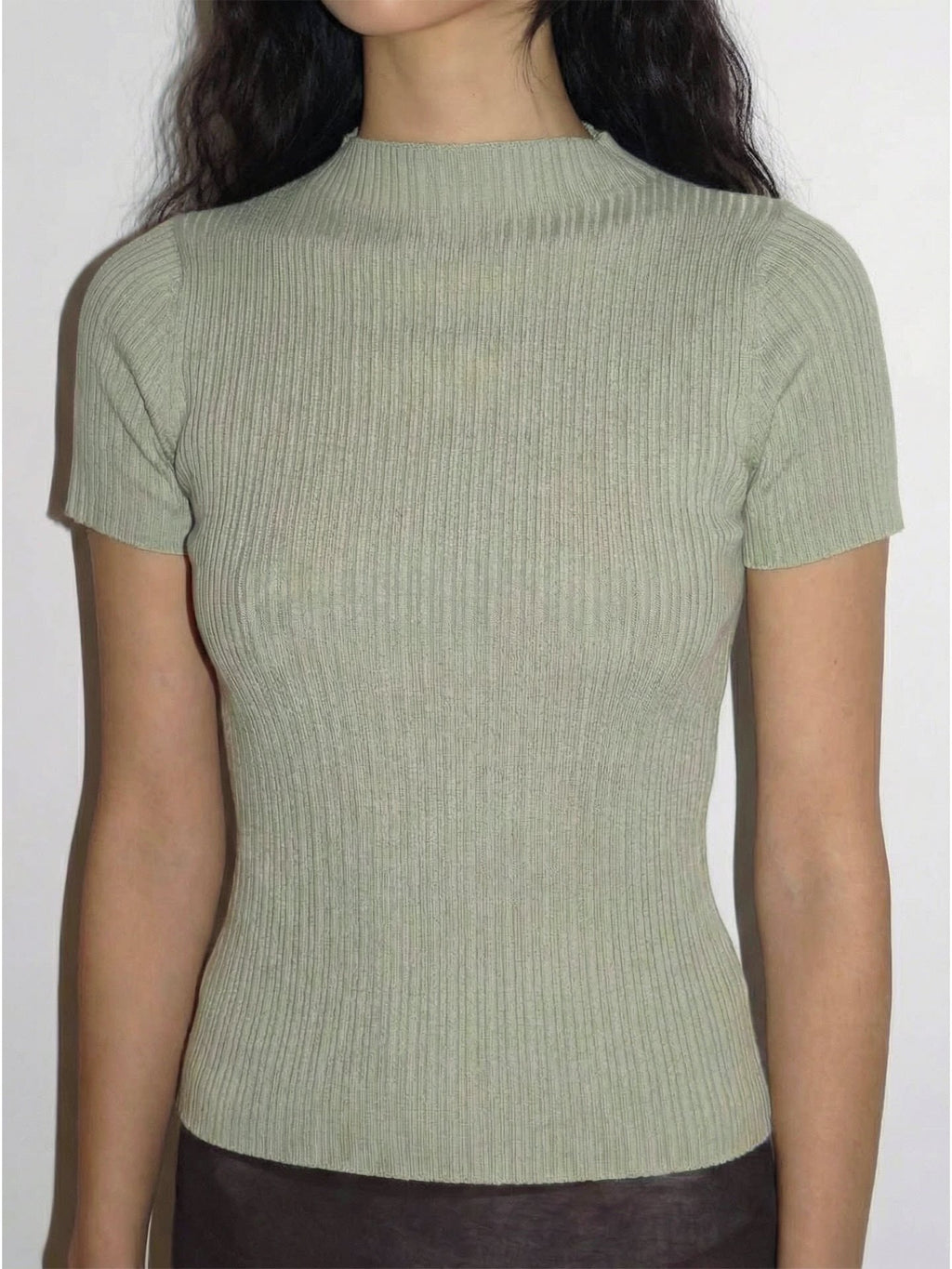 JCAESAR WOMEN Breathable Slim Fit Knit Top