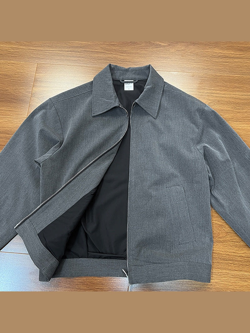 UNF Miu Casual Loose Zip Jacket