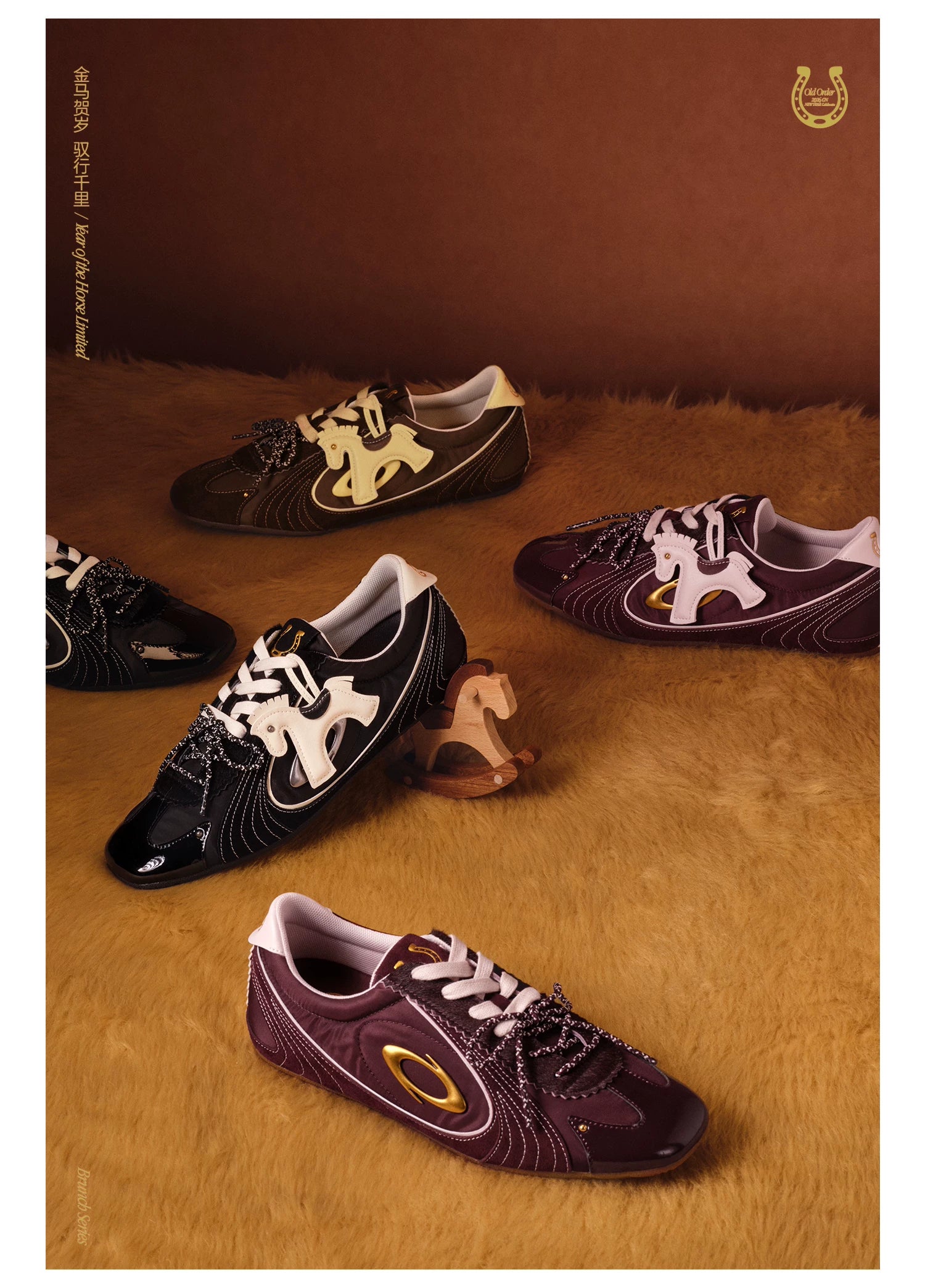 OLD ORDER Horsehair Red Loafer