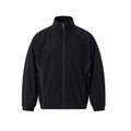 UNF Color Matching Stand-up Collar Simple and Versatile Loose Jacket