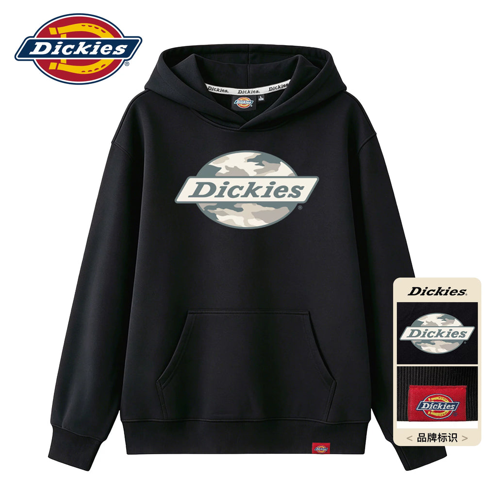 Dickies Camo Print Loose-Fit Hoodie