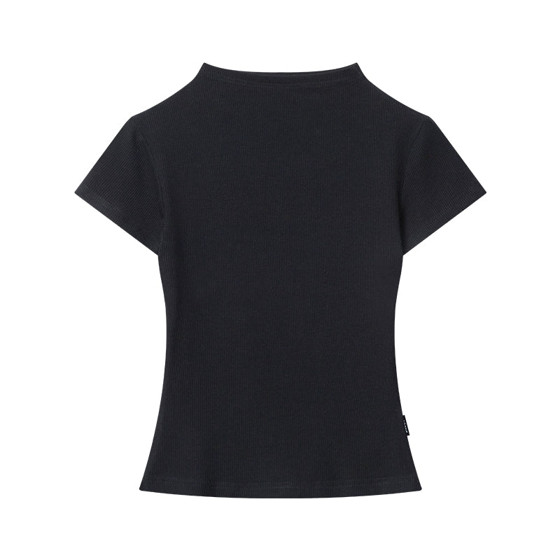 AIRHOOD Front Shoulder Slim Tee