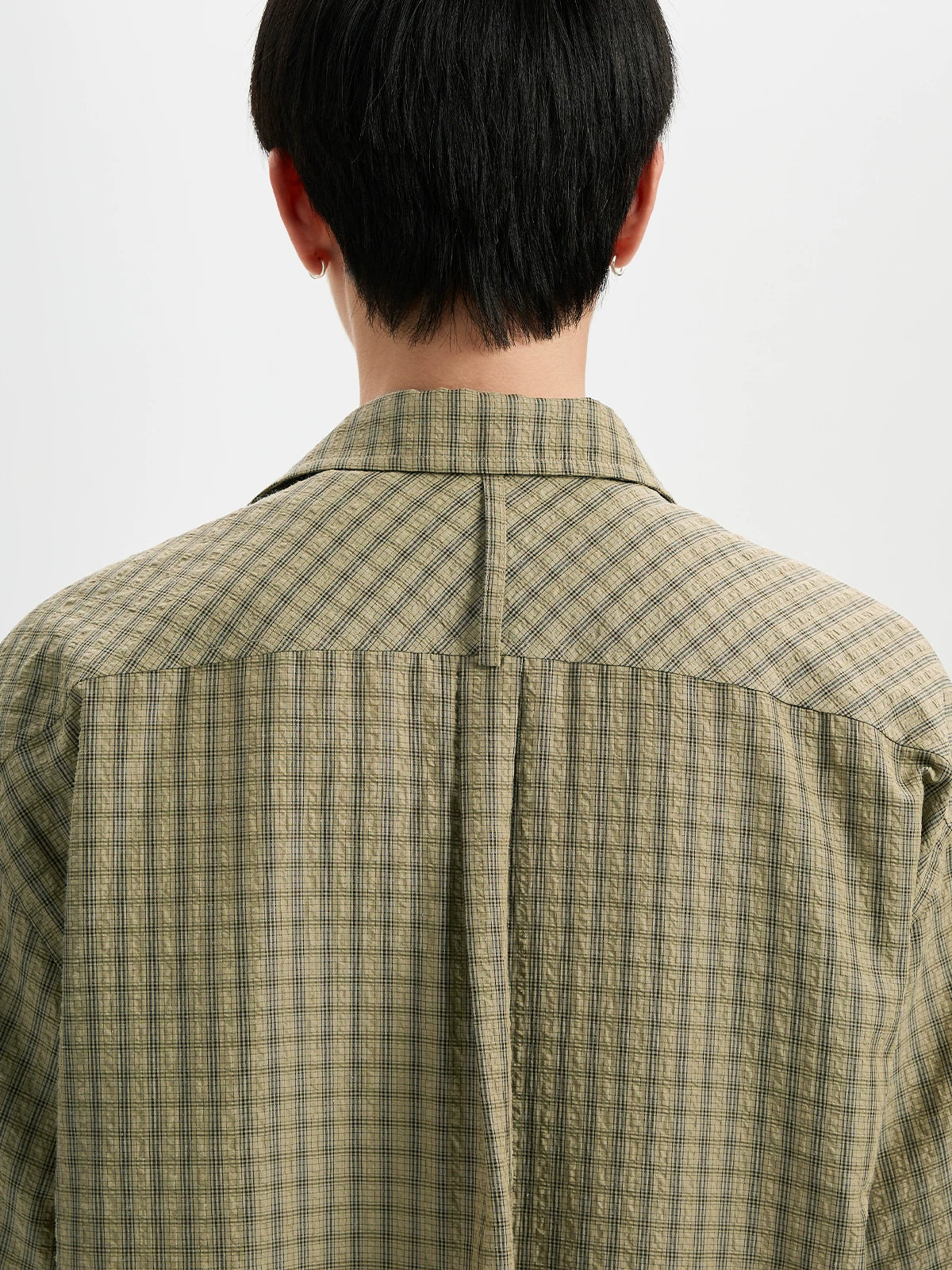 BUTTBILL Gingham 260g Relaxed Fit Shirt