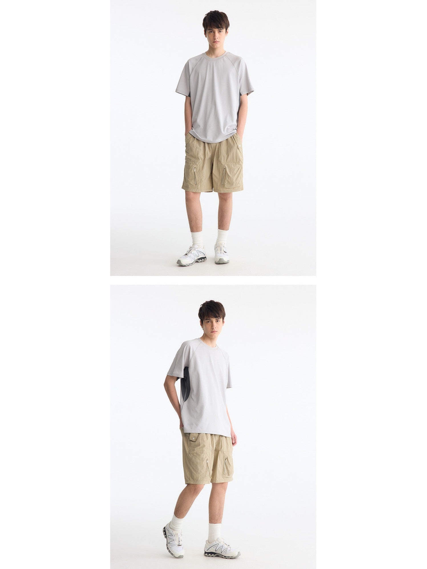 UNF 25SS tooling waterproof breathable quick-drying lace-up sports shorts