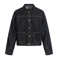 11KN Vintage Denim Lapel Jacket