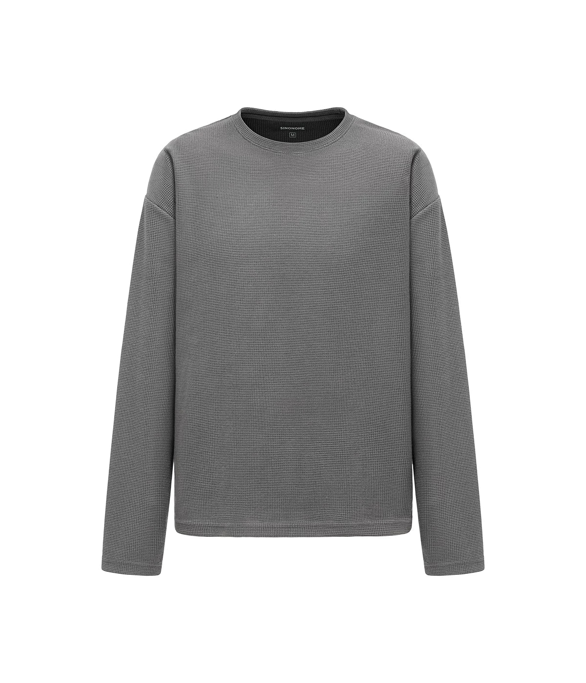SINONOME Casual Simple Anti-wrinkle Loose Long Sleeves