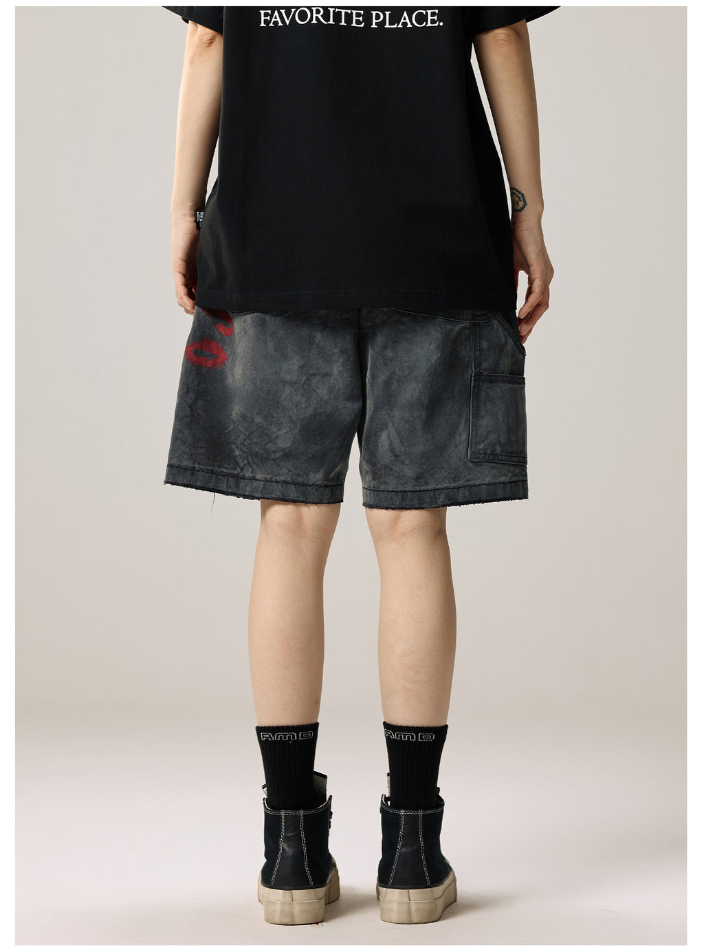 Remedy [D-kiss] tooling five-point Shorts