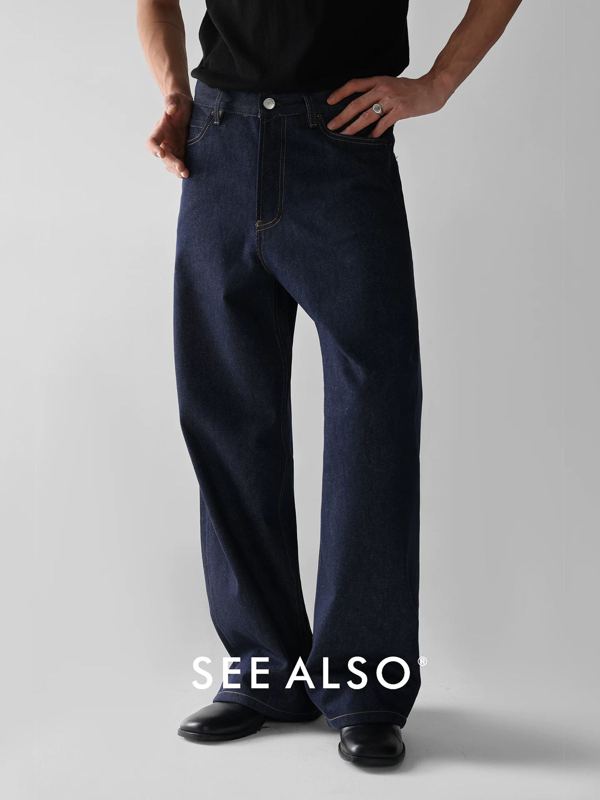 SEE ALSO Mid-Rise Washed Wide-Leg Jeans
