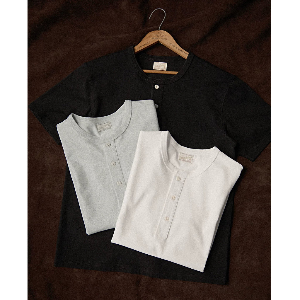 Mbbcar 230g Breathable Henley Tee