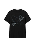 COSTUSTOOT Heart Shadow 260g Breathable Loose-Fit Tee