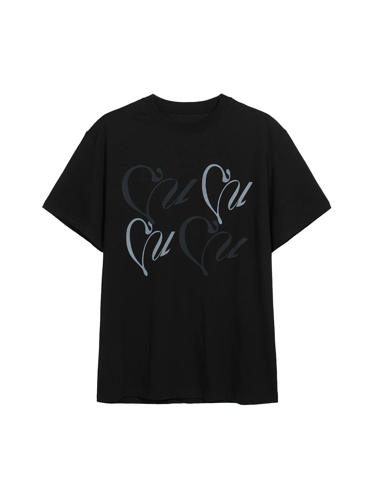 COSTUSTOOT Heart Shadow 260g Breathable Loose-Fit Tee