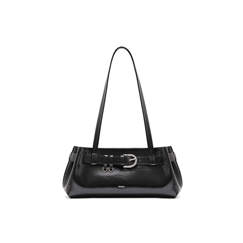 MUVA Simple Light Luxury Niche High-end Messenger Bag