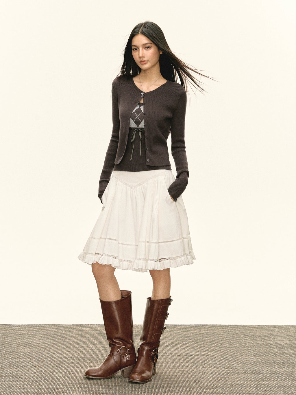 Ariseism Tub Top Plus Jacket Set