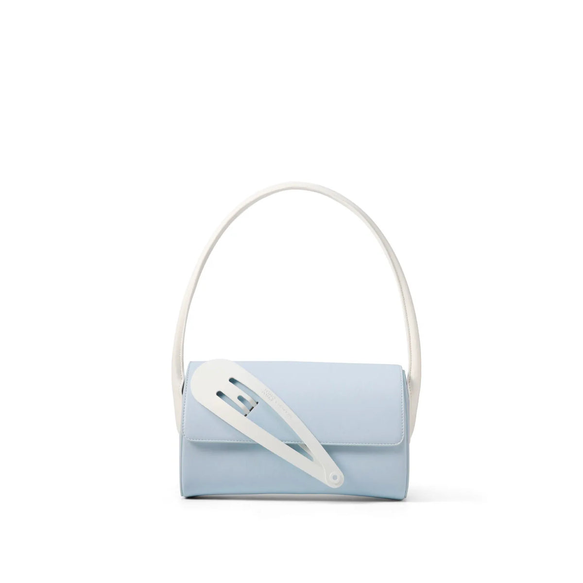 ECODAY Croc-Embossed Faux Leather Magnetic Snap Shoulder Bag