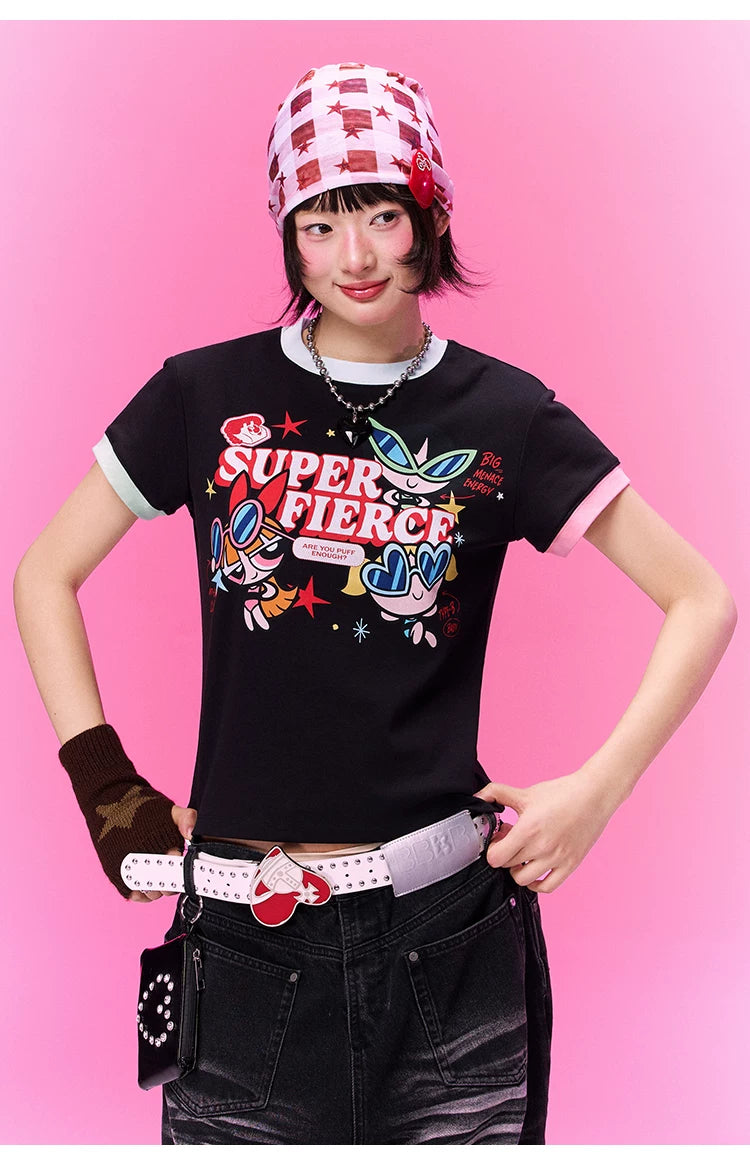BJHG [Flying Girl Police Joint Name] Front Shoulder Short Sleeve